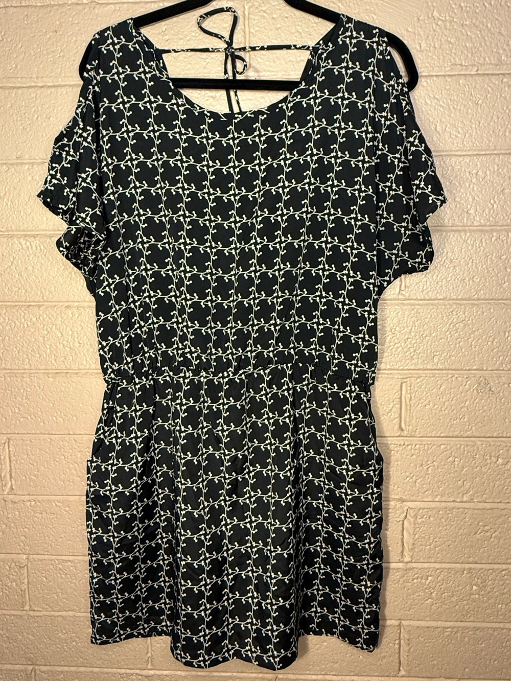 Wish Black & White Patterned Women’s Dress - Brand